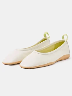 Ballet Flats Garnier White|HOFF Clearance