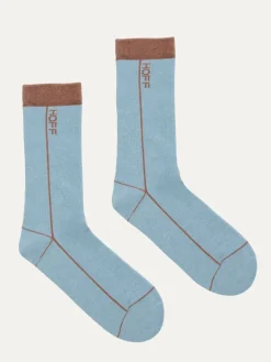 Blue With Stripe Socks|HOFF Clearance