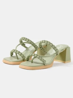 Mid-Heel Sandal Monaco Green|HOFF Online
