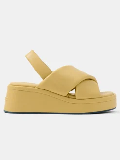 Wedge Sandal Mahon Yellow|HOFF Outlet